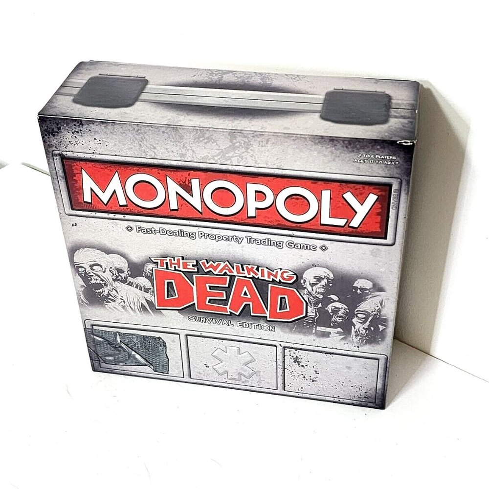 Monopoly The Walking Dead Survival Edition 2013 Board Game Brand New